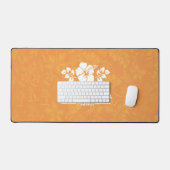 Retro Hawaiian Aloha Groet Bureaumat (Keyboard & Muis)