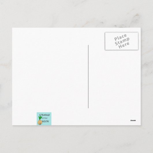 Retro Hawaiian Christmas Briefkaart (Achterkant)