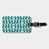 Retro Hawaiian Hula Dance Luggage Label Bagagelabel (Voorkant horizontaal)