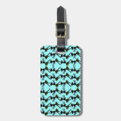 Retro Hawaiian Hula Dance Luggage Label Bagagelabel (Voorkant verticaal)