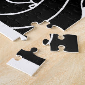 Retro Hawaiian Hula Girl Legpuzzel (Zijkant)