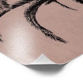 Retro Hawaiian Palm Tree - palmSjabloon Foto Afdruk (Hoek)