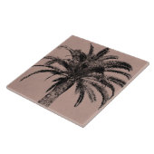Retro Hawaiian Palm Tree - palmSjabloon Tegeltje (Zijkant)