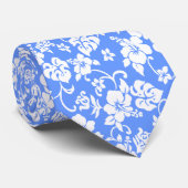 Retro Hawaiian Print stropdas - om het even welke  (Opgerold)