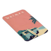 Retro Hawaiian surf Magneet (Rechterzijde)