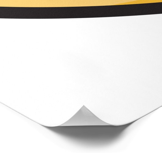 Retro Hawk Flying Poster (Hoek)