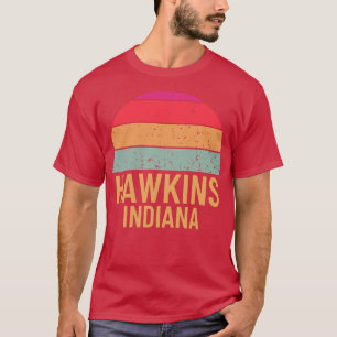  Retro Hawkins Indiana T-shirt