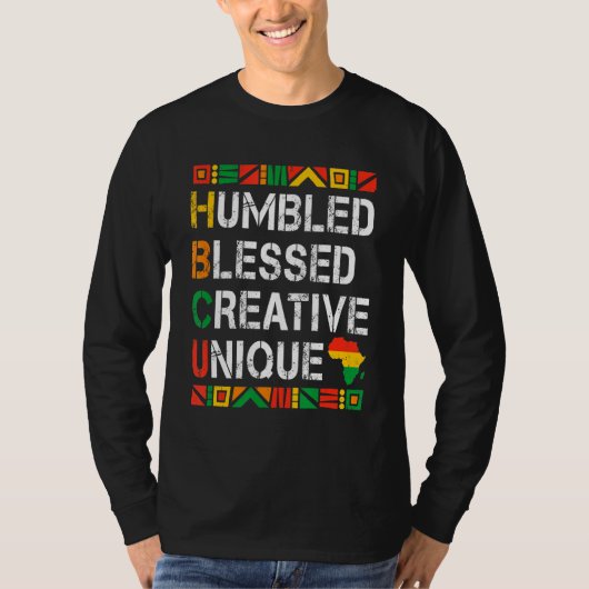 Retro  HBVcu - Geloofd, creatief uniek T-shirt (Voorkant)