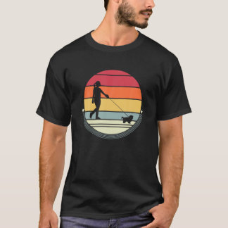 Retro Heart Dog - Best Dog Pet Paw Dierenvriend Gi T-shirt