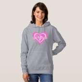 Retro Heart MAMA Hoodie (Voorkant volledig)