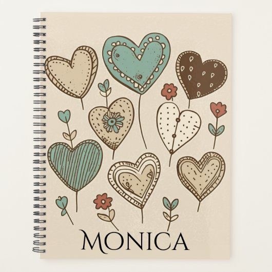 Retro Heart Planner (Voorkant)