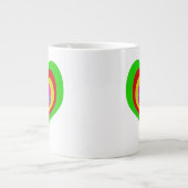 Retro Hearts - 20oz Jumbo Cup / Mok (Voorkant)