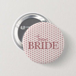 Retro Hearts Pink Burgundy Y2K Style Ronde Button 5,7 Cm