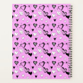 Retro Hearts Planner (Achterkant)