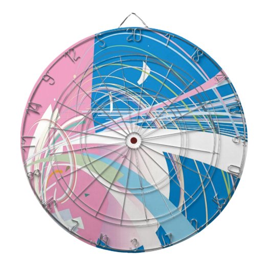 Retro Heaven Dartbord (Voorkant)