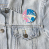 Retro Heaven Ronde Button 5,7 Cm (In situ)