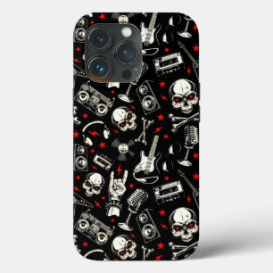 Retro Heavy Metal Pattern Case-Mate iPhone Case