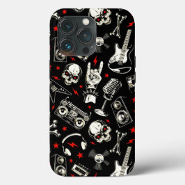 Retro Heavy Metal Pattern Case-Mate iPhone Case
