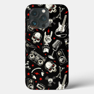 Retro Heavy Metal Pattern Case-Mate iPhone Case