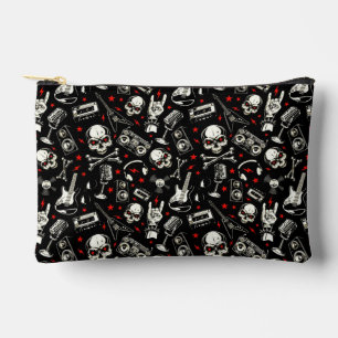 Retro Heavy Metal Pattern Etui