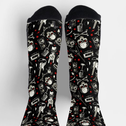 Retro Heavy Metal Sokken (Top)