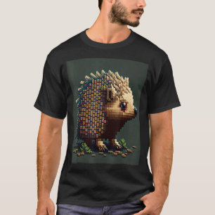 Retro Hedég 8-bits Pixel Art T-shirt