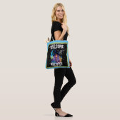 Retro Heks Beauty Halloween Tote Bag (Op model)