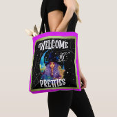 Retro Heks Beauty Halloween Tote Bag (Dichtbij)