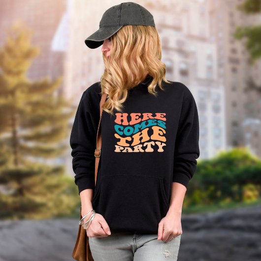 Retro Here Comes the Party Meisjesuitstap Trui