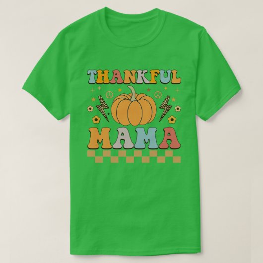 Retro herfst 9 t-shirt (Design voorkant)