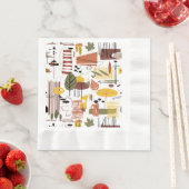 Retro Herfst A Go-Go Servet (Insitu)