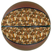 Retro Herfst Basketbal (Voorkant)