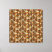 Retro Herfst Canvas Print (Voorkant)