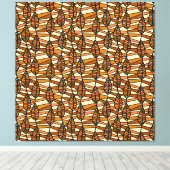 Retro Herfst Canvas Print (Insitu (Houten vloer))
