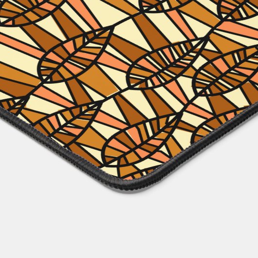 Retro Herfst Desk Mat (Hoek)