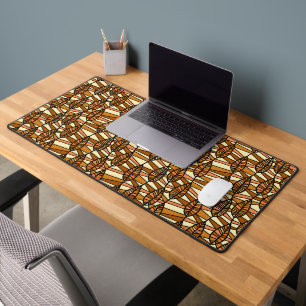Retro Herfst Desk Mat