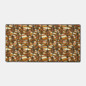 Retro Herfst Desk Mat (Voorkant)