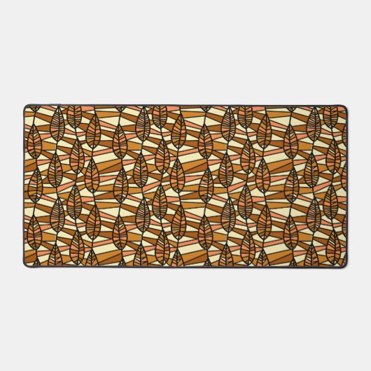 Retro Herfst Desk Mat (Voorkant)