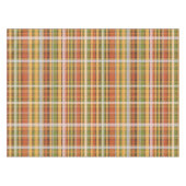 Retro herfst geruite  fijn streepjespatroon tafelkleed (Voorkant (Horizontaal))