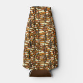 Retro Herfst Gezellig Flesjeskoeler (Voorkant)