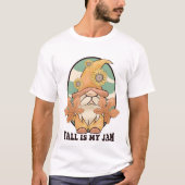 Retro Herfst Is Mijn Jam - Herfst T-Shirt (Voorkant)