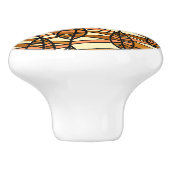 Retro Herfst Knop (Zijkant)