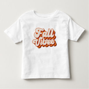 Retro Herfst Vibes Kinder Shirts