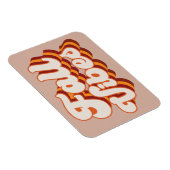 Retro Herfst Vibes Magneet (Rechterzijde)