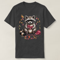Retro Herfst Vruchten | Wasbeer Eet Granaatappel A