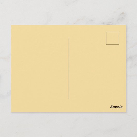 Retro Herfst Zonnebloem Pompoen Post Kaart (Achterkant)