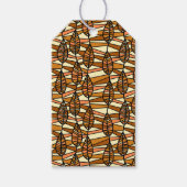 Retro herfstgeschenk Labels Cadeaulabel (Voorkant)