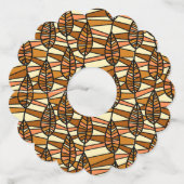 Retro herfstwijn Labels (Voorkant)