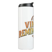 Retro Herinnering T-Shirt Design Thermosbeker (Gedraaid links)