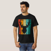 retro hert t-shirt (Voorkant volledig)